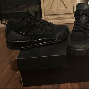 Jordan Black Kids Sneakers